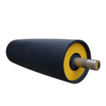 Cast rubber roller