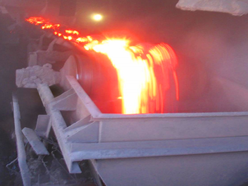 High-temperature resistant conveyor belt